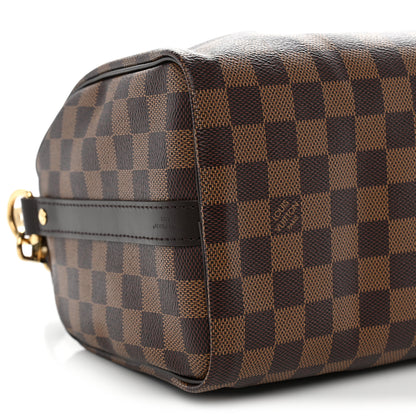Louis Vuitton Damier Ebene Speedy Bandouliere 25 8 of 9