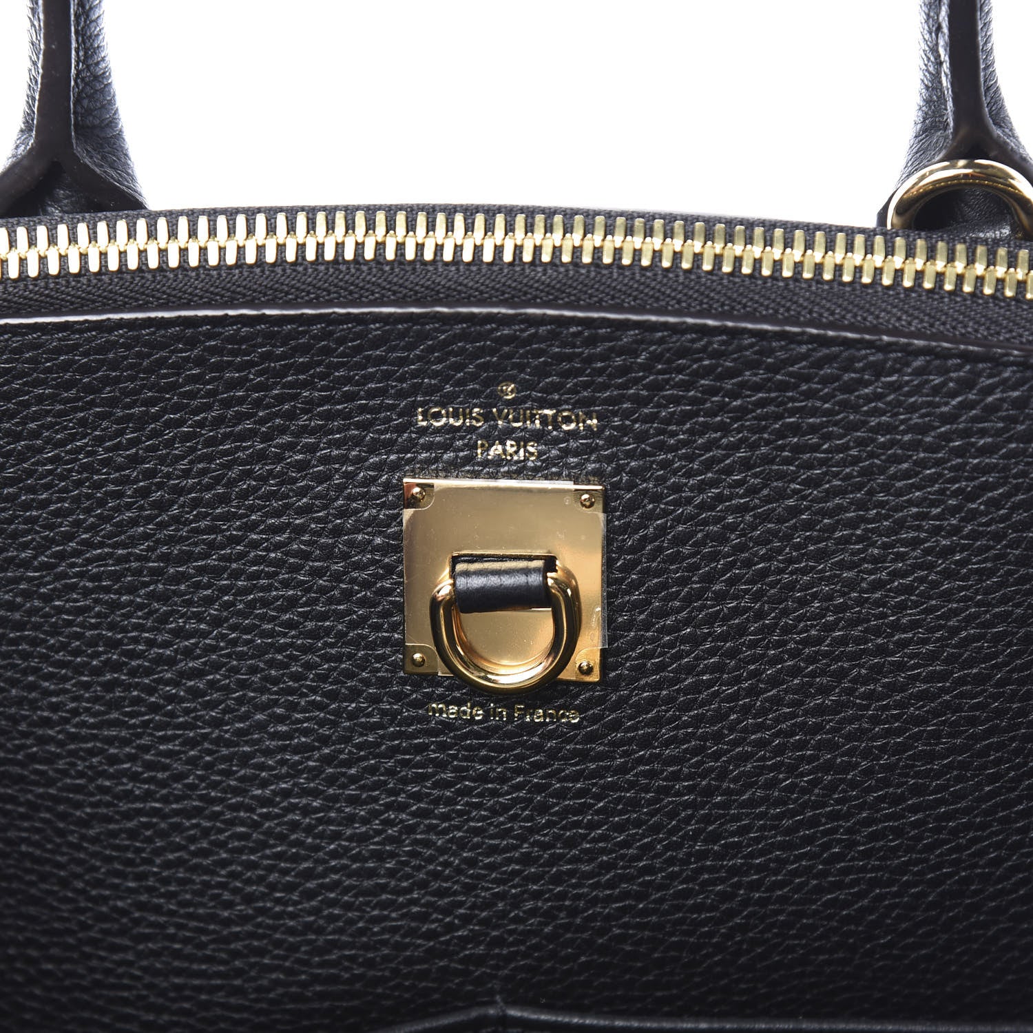 Louis Vuitton Calfskin City Steamer MM Kaki Black 5 of 8