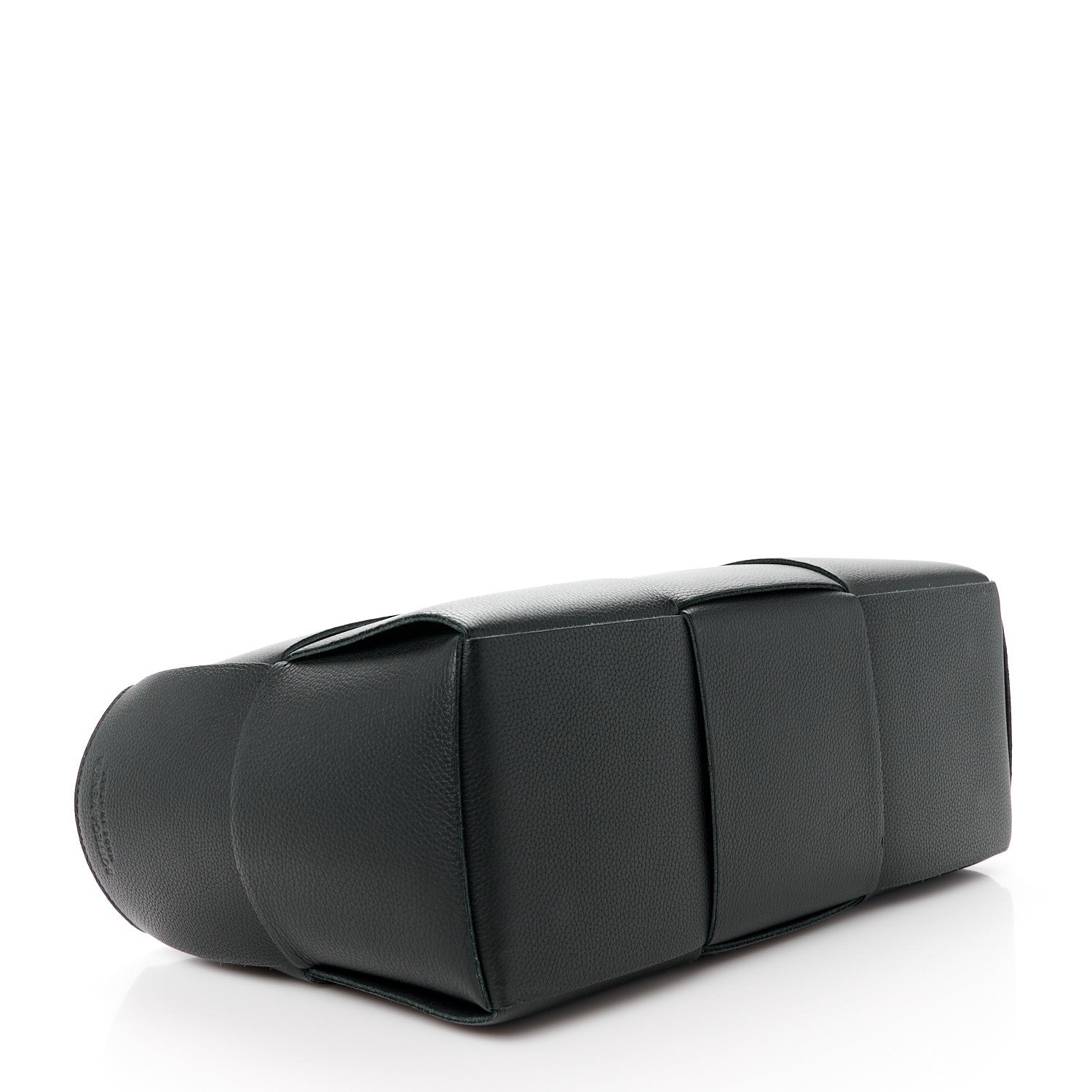 Bottega Veneta Grained Calfskin Intrecciato Small Arco Tote Black 5 of 11