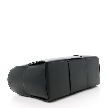 Bottega Veneta Grained Calfskin Intrecciato Small Arco Tote Black 5 of 11