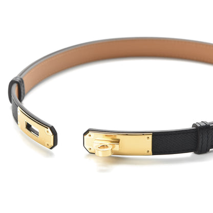 Hermes Epsom Kelly Belt Black 3 of 5