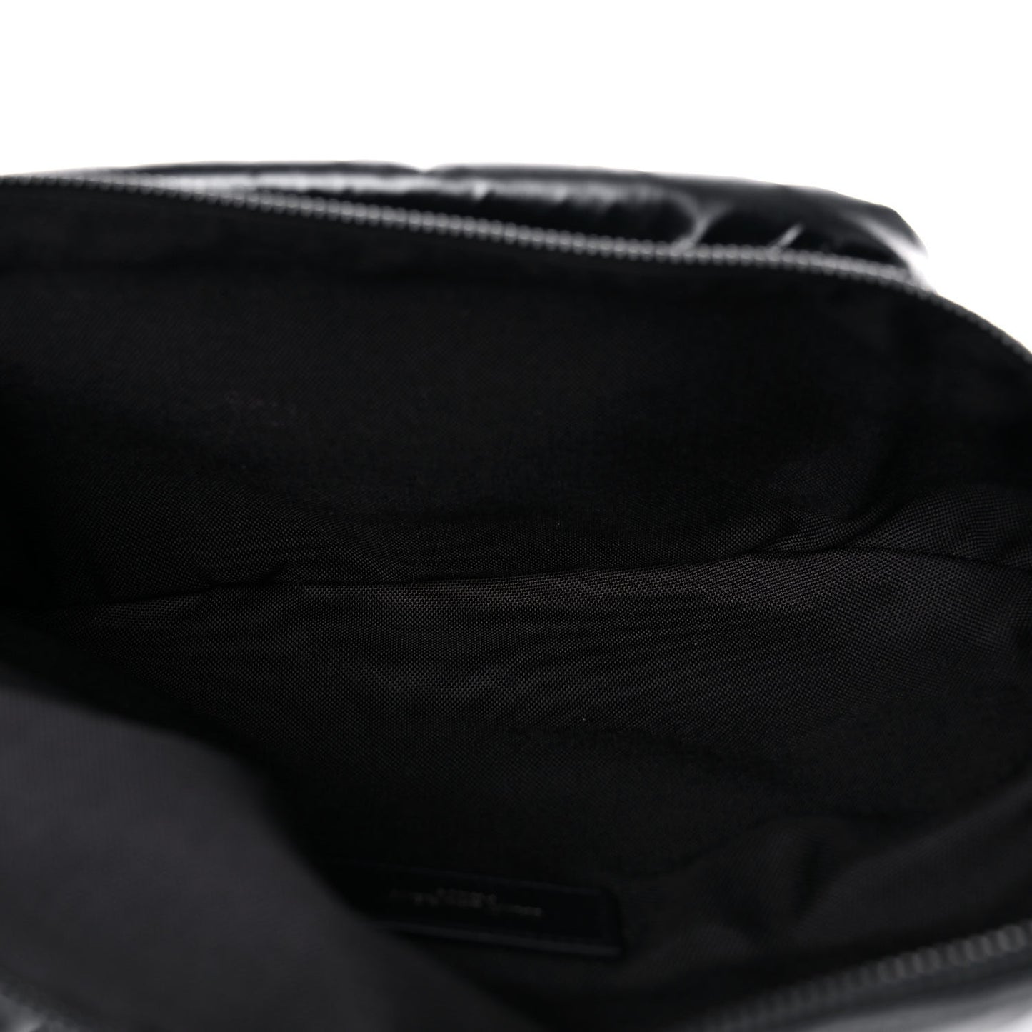 Nylon Logo Ripstop Body Belt Bag Black