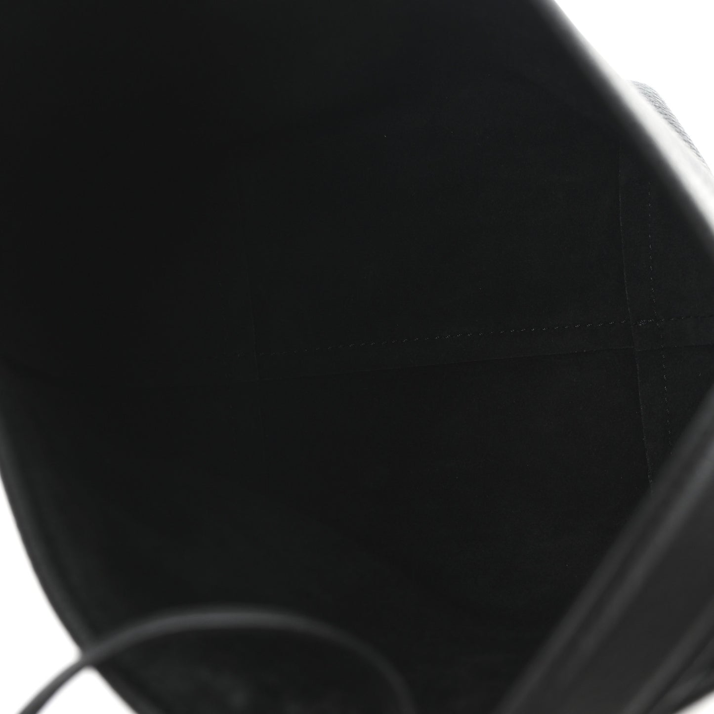 Grained Calfskin Small N/S Park Tote Black