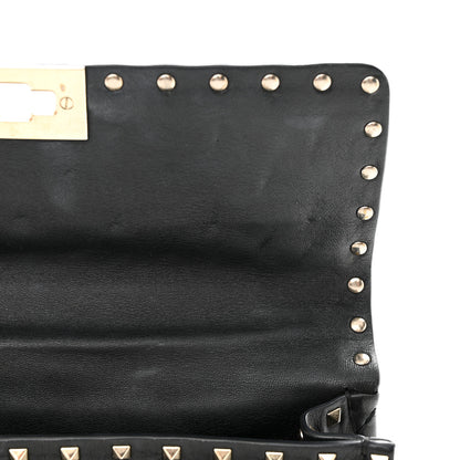 Valentino Garavani Nappa Medium Rockstud Spike Shoulder Bag Black 10 of 12