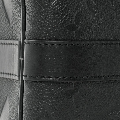 Louis Vuitton Empreinte Monogram Giant Keepall Bandouliere 45 Black 6 of 9