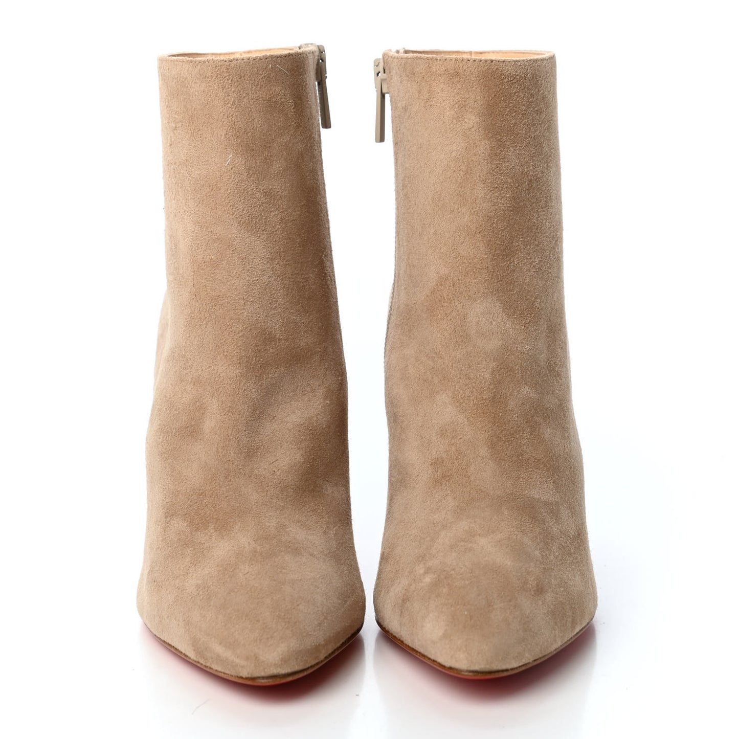 Veau Velours Eloise Booty 85 Ankle Boots 35 Nocciola