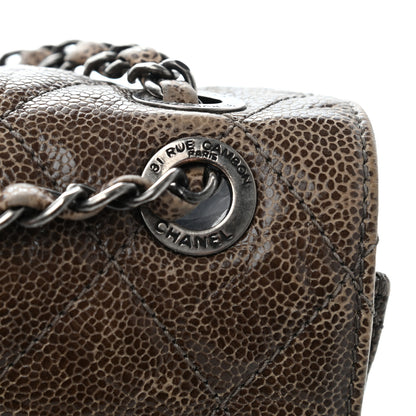 Chanel Crumpled Grained Calfskin Jumbo CC Crave Flap Beige 18 of 21