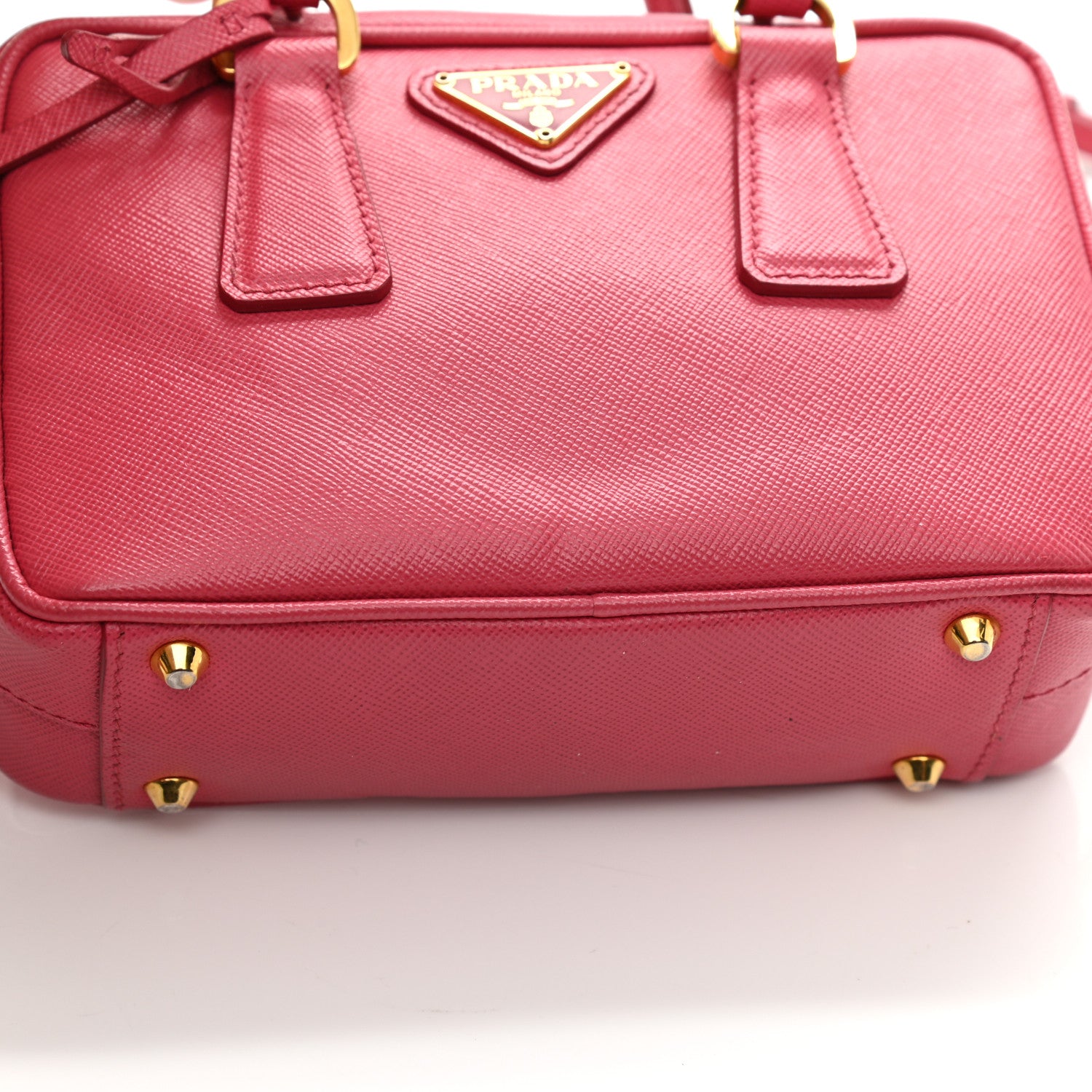 Prada Saffiano Lux Mini Top Handle Crossbody Bag Tamaris 15 of 16