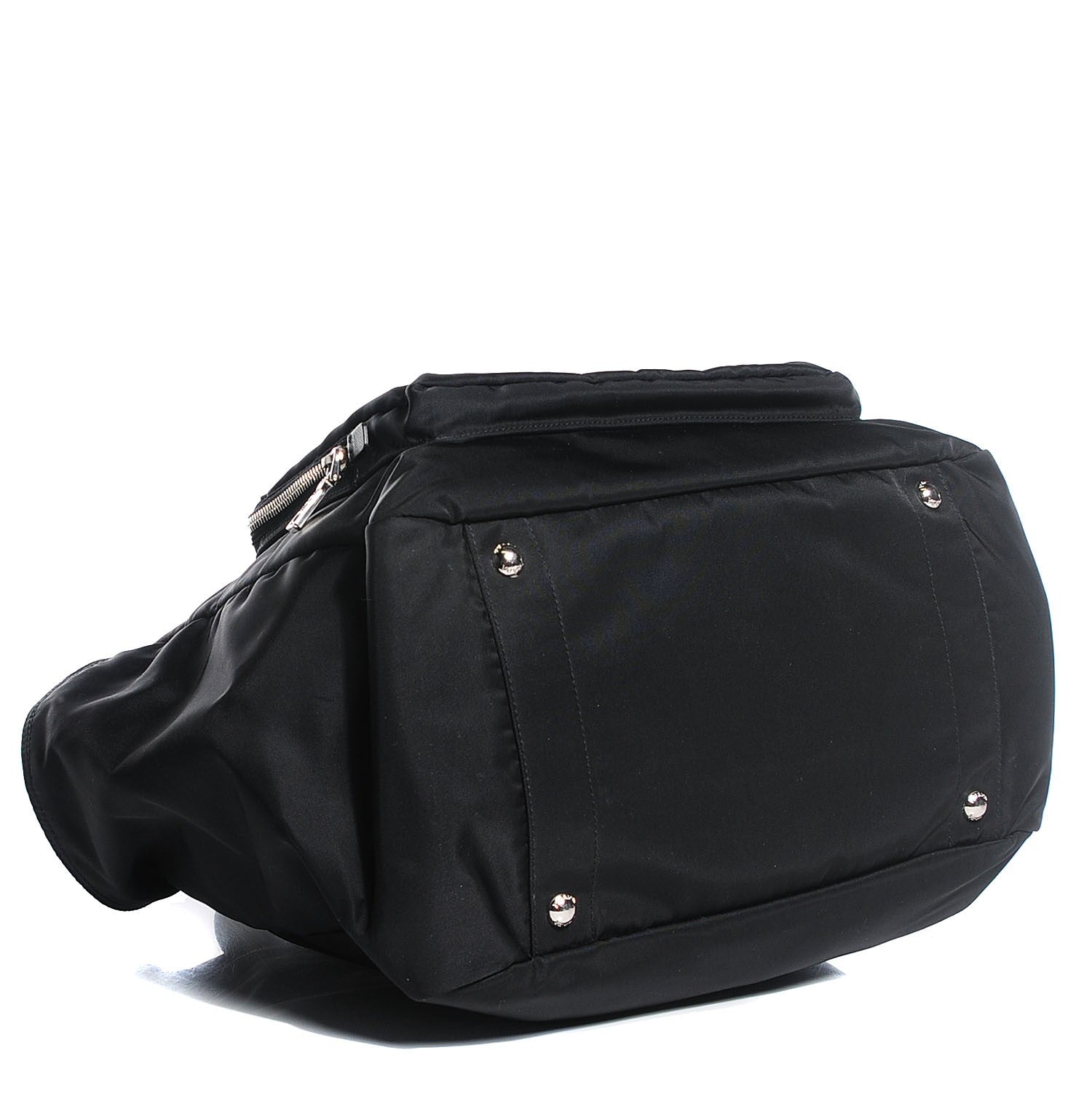 Prada Nylon Vela Baby Bag Black 4 of 11
