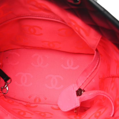 Chanel Calfskin Quilted Medium Cambon Tote Black 5 of 10