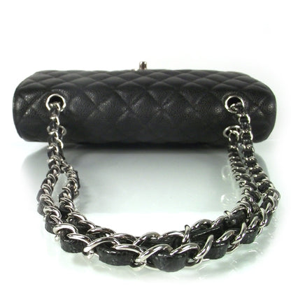 Chanel Caviar Quilted Medium Double Flap Black 4 of 9