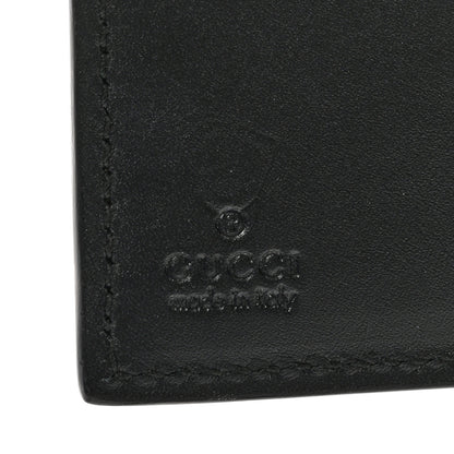 Gucci GG Supreme Monogram Pearl Studded French Wallet Black 7 of 8