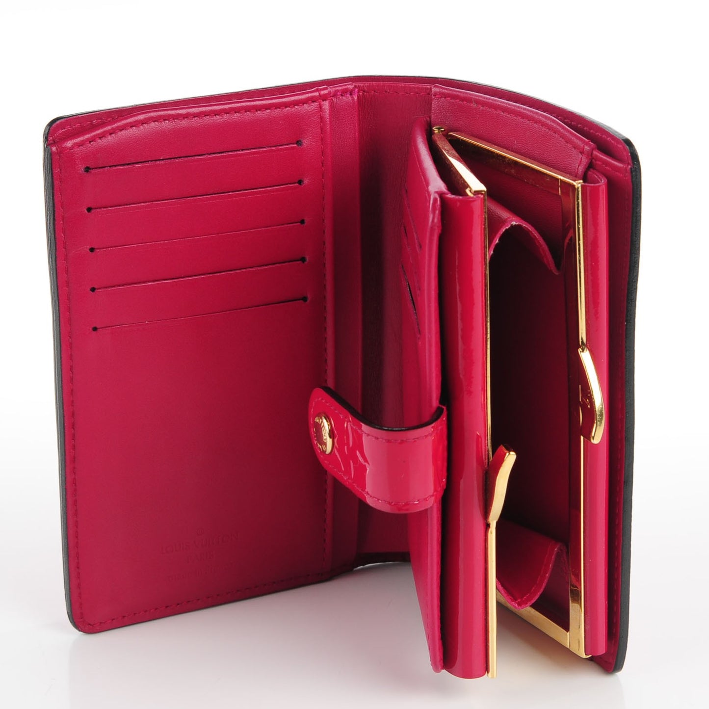 Vernis French Purse Wallet Rose Indien