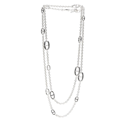 Hermes Sterling Silver Farandole Necklace 120 3 of 6