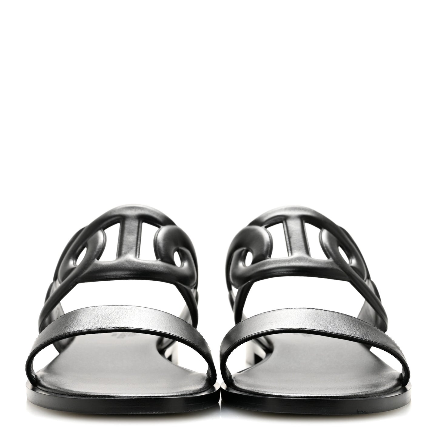 Nappa Lagune Sandals 39 Black