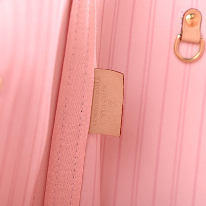 Louis Vuitton Damier Azur Neo Neverfull GM Rose Ballerine 7 of 12