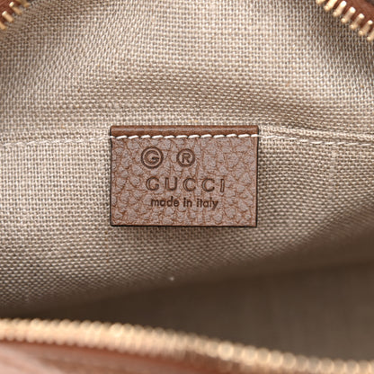 Gucci Monogram Mini Bree Messenger Bag Beige Tabacco 6 of 10