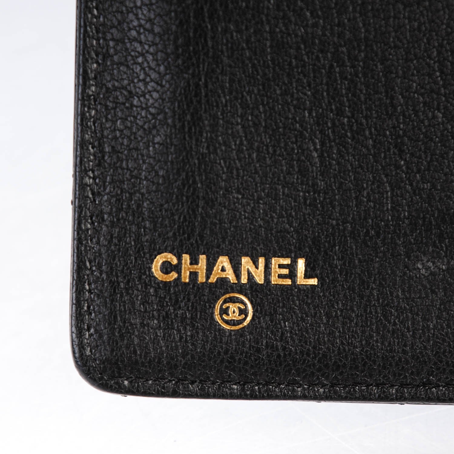 Chanel Patent Calfskin Quilted Yen Wallet Black 6 of 8