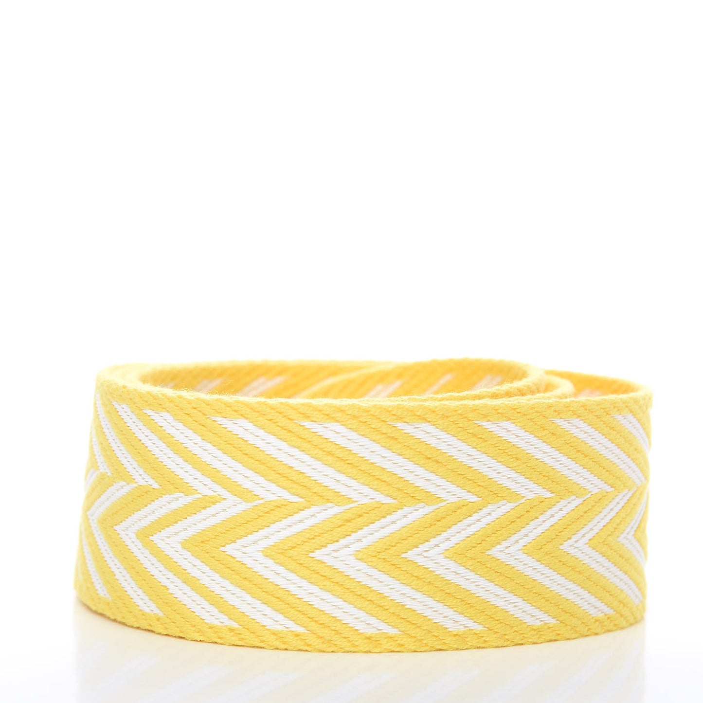 Toile Swift 50mm Sangle ZigZag Shoulder Strap Jaune Citron Blanc Jaune De Naples