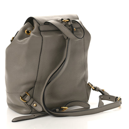 Prada Vitello Daino Backpack Argilla 2 of 7