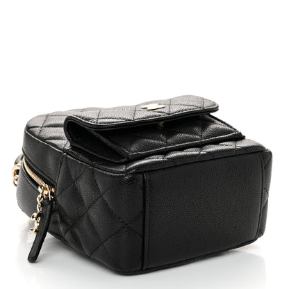 Chanel Caviar Quilted CC Mini Classic Backpack Black 4 of 11