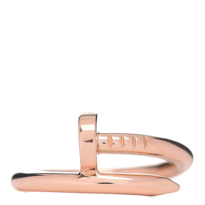 Cartier 18K Pink Gold Juste Un Clou Ring 56 7.5 1 of 5