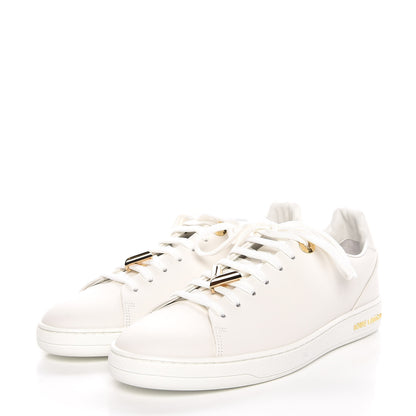 Louis Vuitton Calfskin Frontrow Sneakers 36.5 White 3 of 8