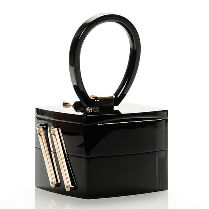 Chanel Plexiglass Evening in L'Atelier Minaudiere Jewelry Box Black 3 of 10
