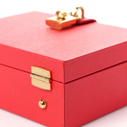 Dolce & Gabbana Calfskin Treasure Box Bag Red 8 of 13