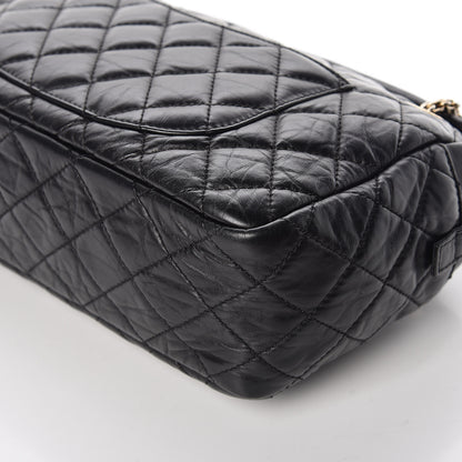 Chanel Aged Calfskin Quilted Medium Reissue Camera Case Black 12 of 12