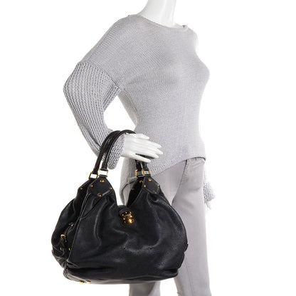 Louis Vuitton Mahina L Black 2 of 7