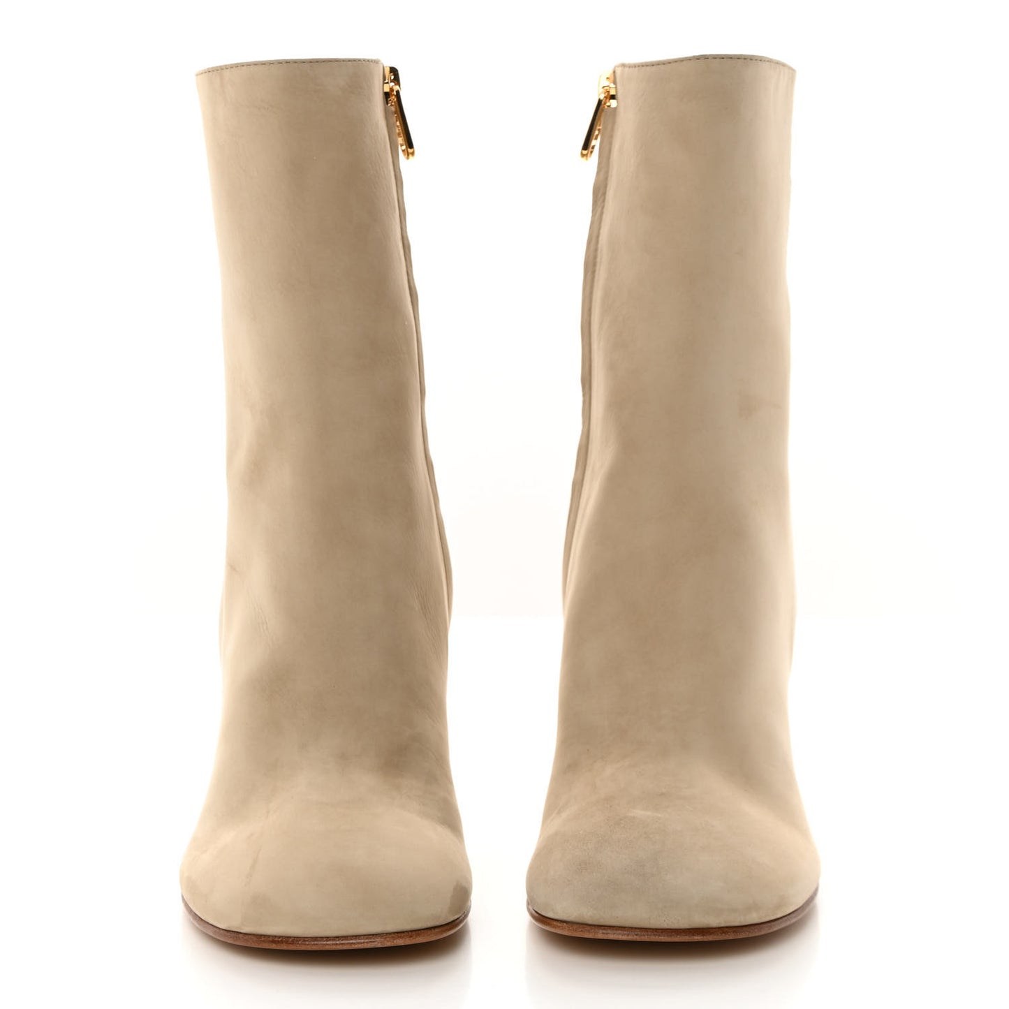 Nubuck Fendi First 95mm Ankle Boots 38.5 Roger