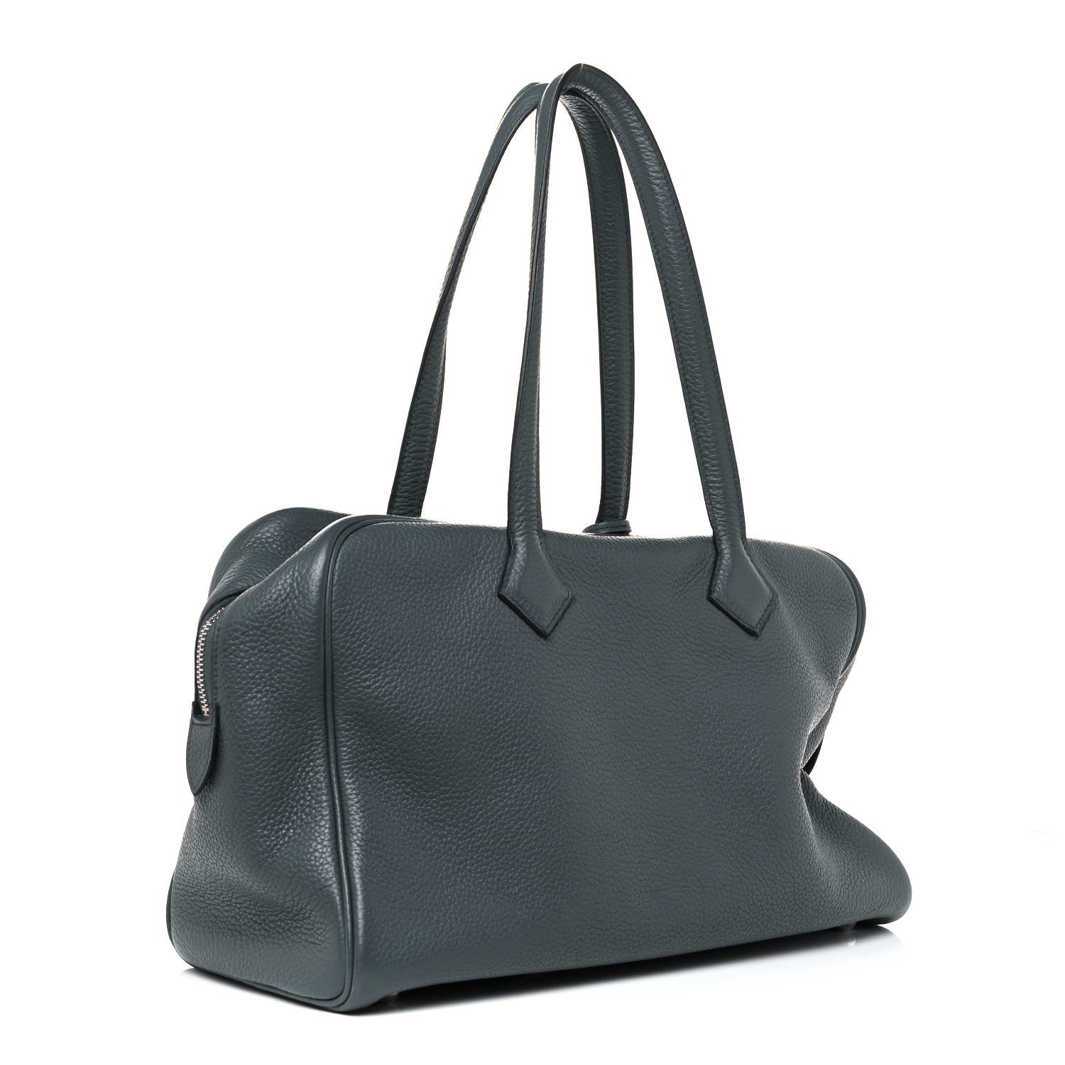 Hermes Taurillon Clemence Victoria II 35 Bleu Orage 3 of 14
