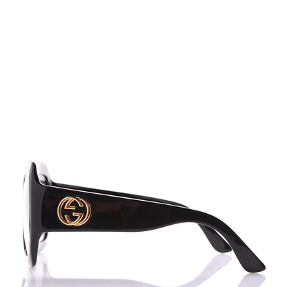 Gucci Acetate Square Frame Sunglasses GG0053S Black 2 of 8