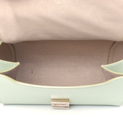 Givenchy Textured Calfskin Mini Pandora Box Chain Crossbody Bag Aqua Green 5 of 8