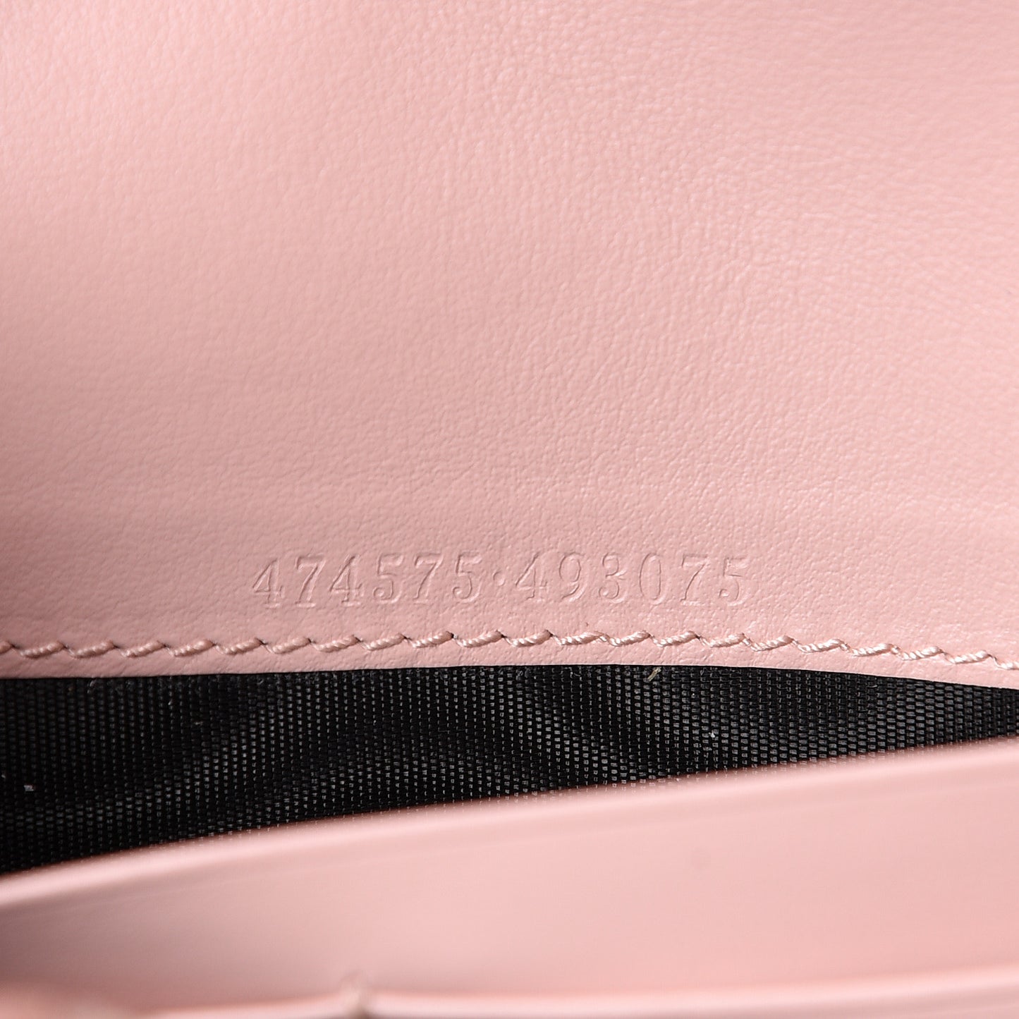 Calfskin Matelasse GG Marmont Chain Wallet Perfect Pink