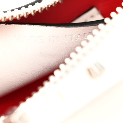 Christian Louboutin Vintage Trashmix Calfskin Spikes Mini Rubylou Crossbody White 7 of 10