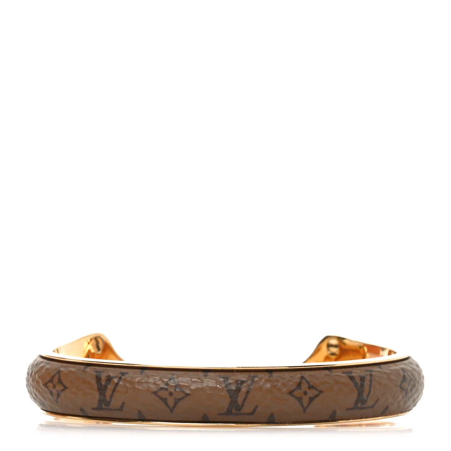 Louis Vuitton Reverse Monogram Sweet Dreams Bracelet S Gold 1 of 6