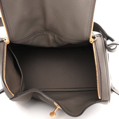 Hermes Taurillon Clemence Lindy 26 Etain 5 of 9