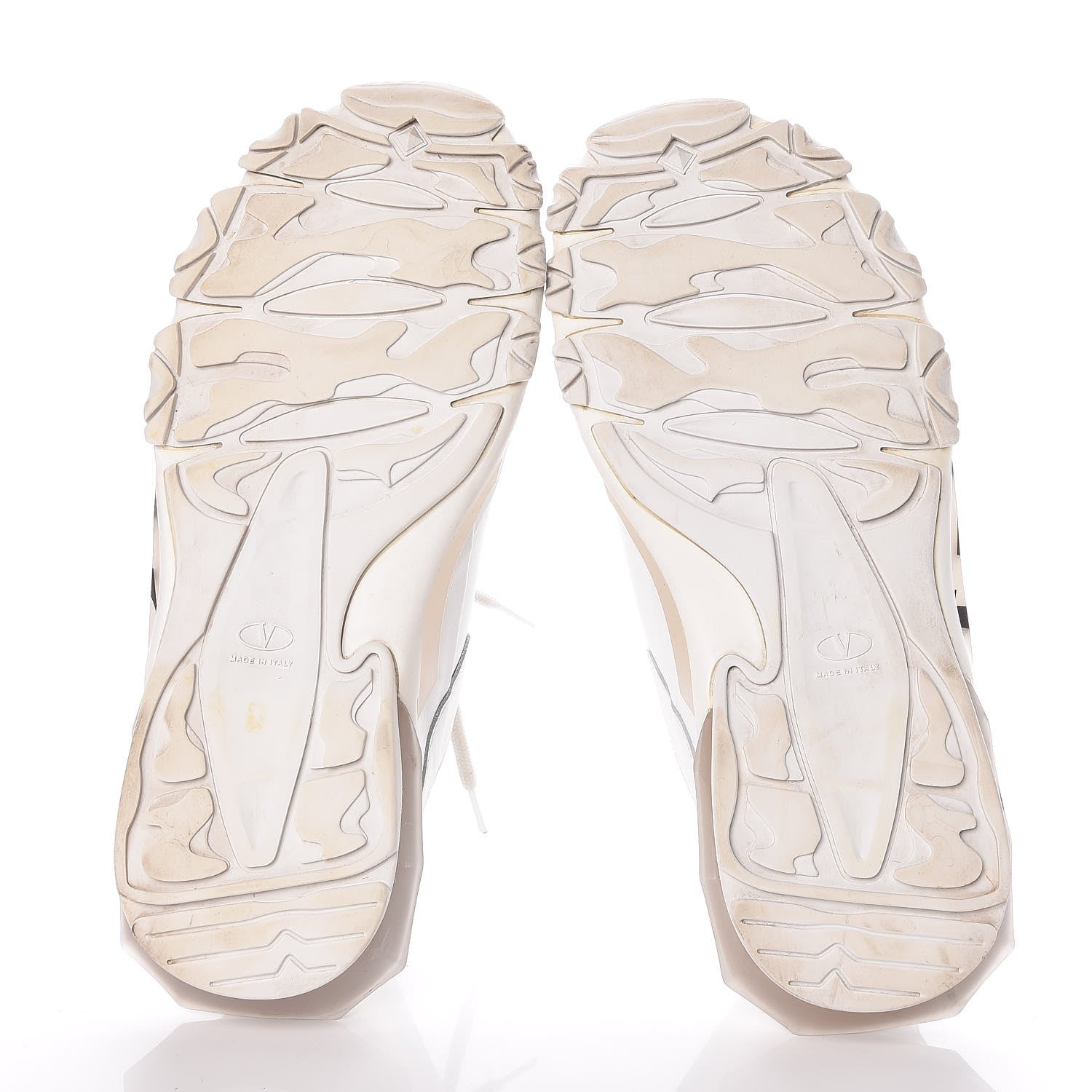 Valentino Garavani Calfskin VLTN Mens Bounce Sneakers 42 White 7 of 21