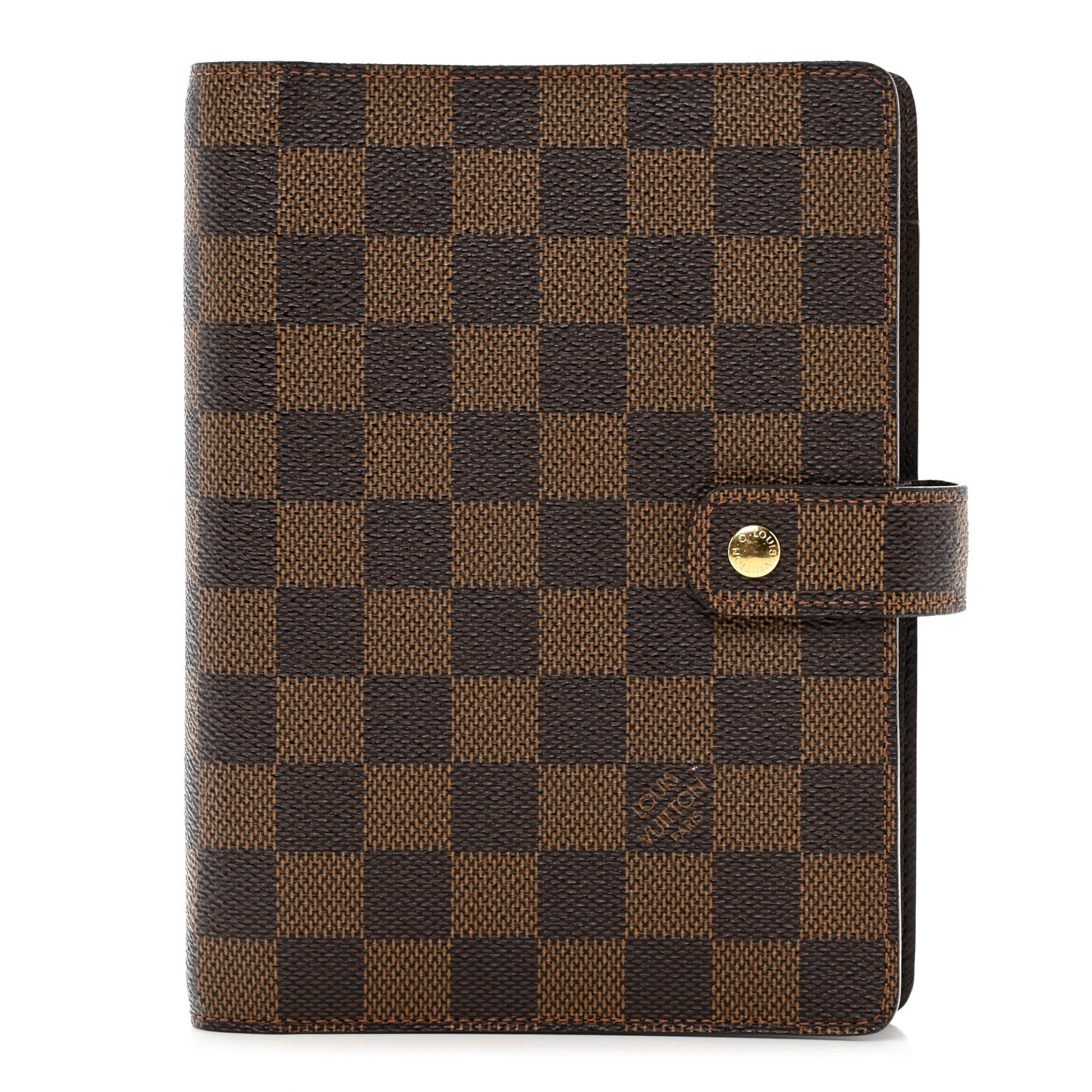 Louis Vuitton Damier Ebene Medium Ring Agenda Cover 1 of 6