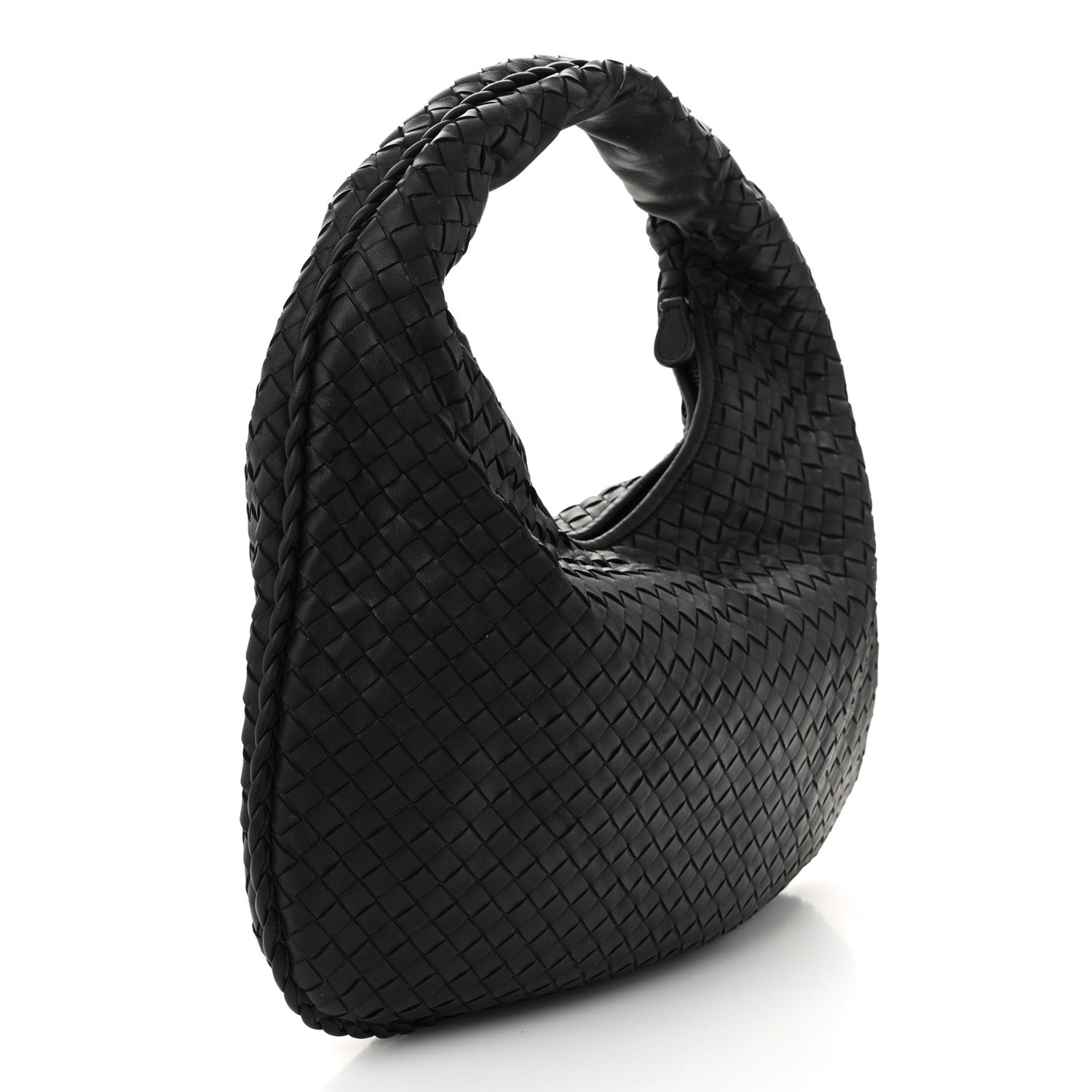 Bottega Veneta Nappa Intrecciato Medium Veneta Hobo Black 4 of 11