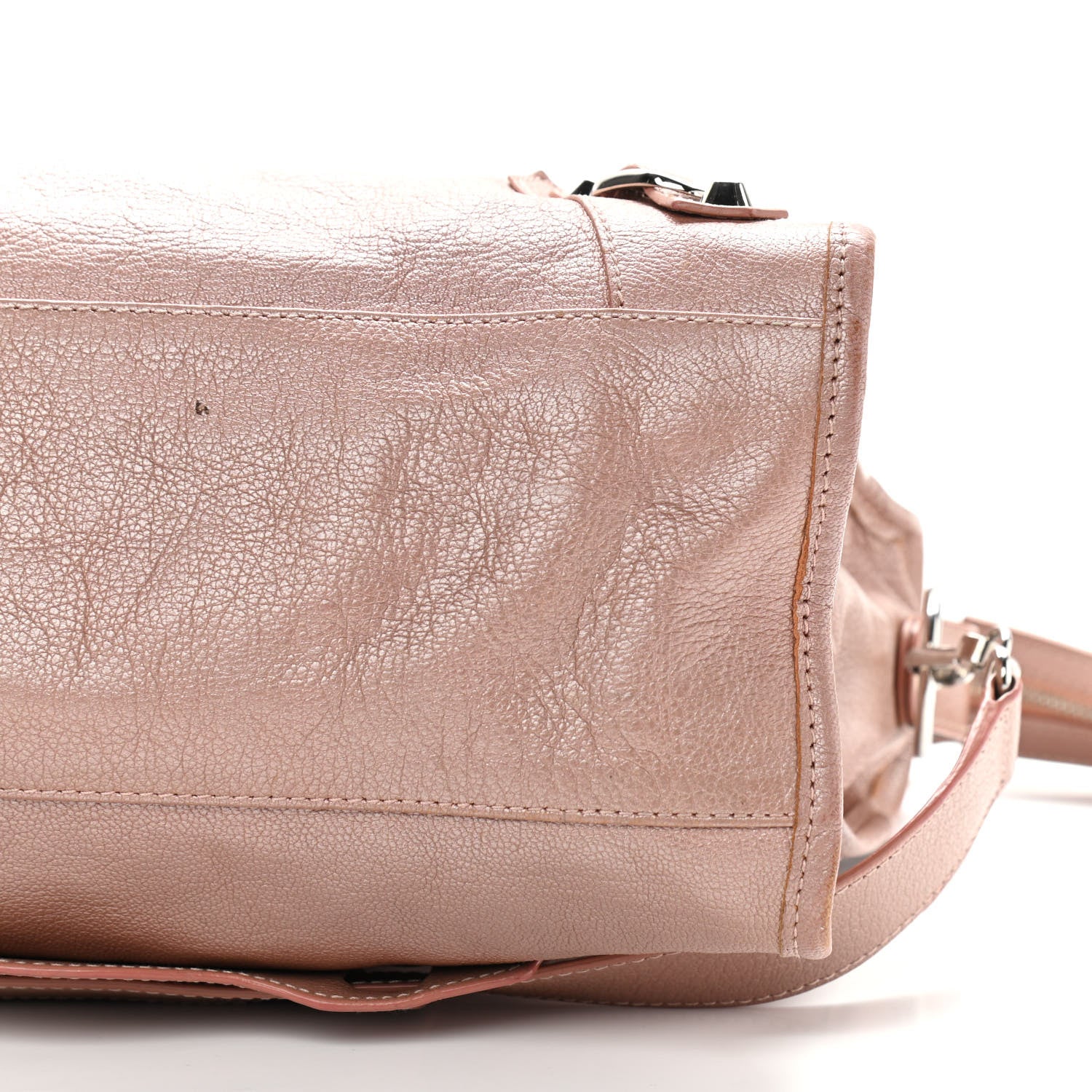 Balenciaga Pearlescent Goatskin Classic Palladium Hardware City Rose Rose Light 10 of 12