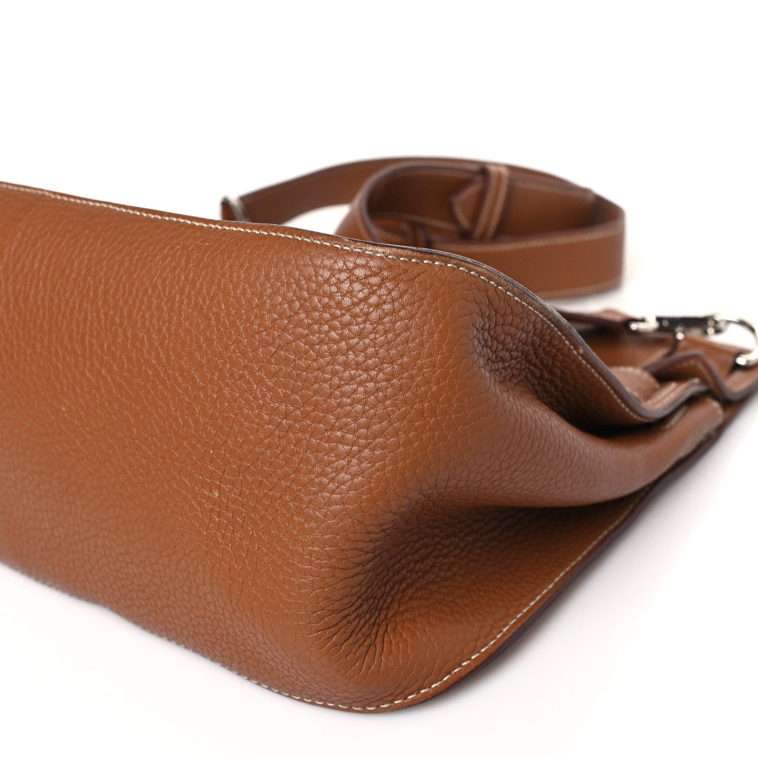 Hermes Taurillon Clemence Jypsiere 31 Gold 9 of 9