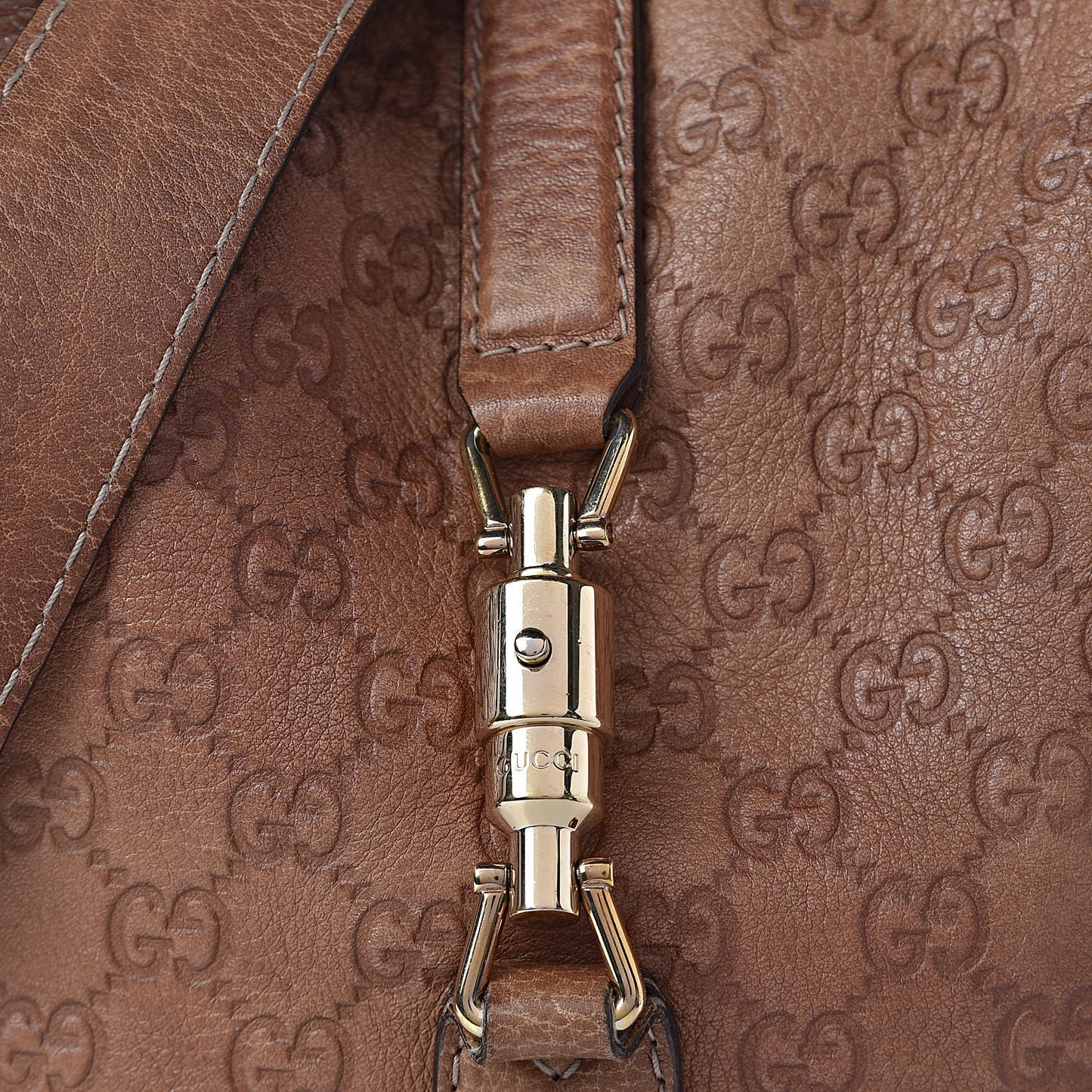 Guccissima Old Libeccio Medium New Jackie Hobo Old Naturale