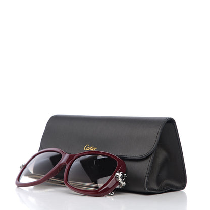 Cartier Panthere De Sunglasses Red 8 of 8