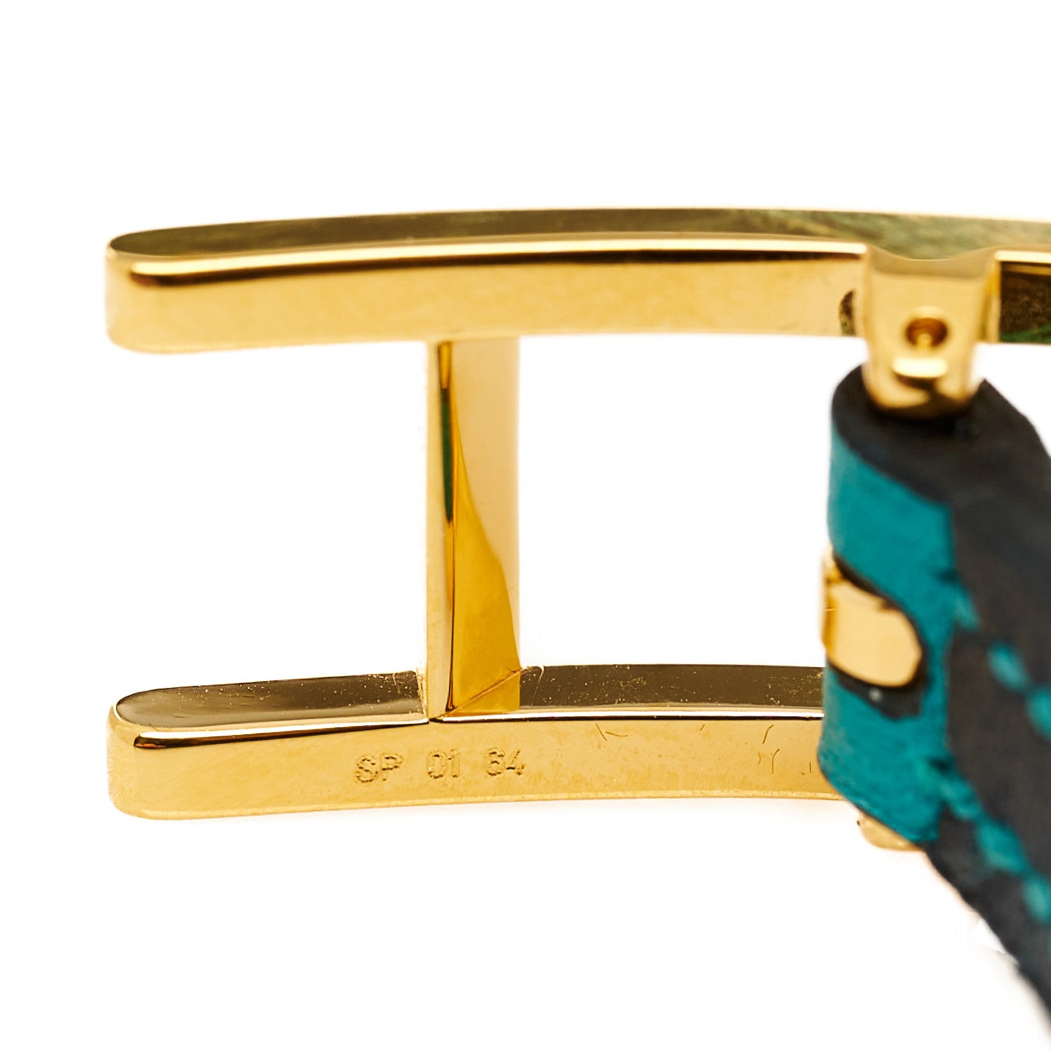 Hermes Swift Behapi Double Tour Bracelet XS Malachite Black 3 of 8