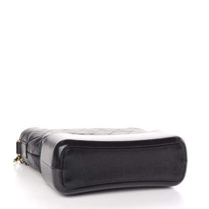 Chanel Aged Calfskin Quilted Medium Gabrielle Hobo Black 4 of 11