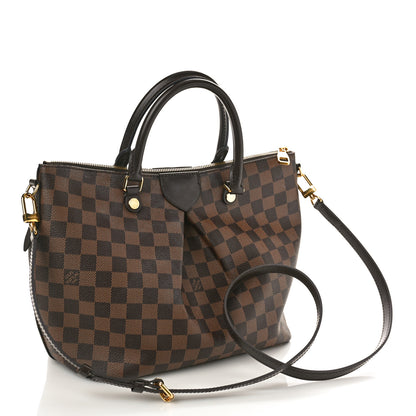Louis Vuitton Damier Ebene Siena MM 3 of 9