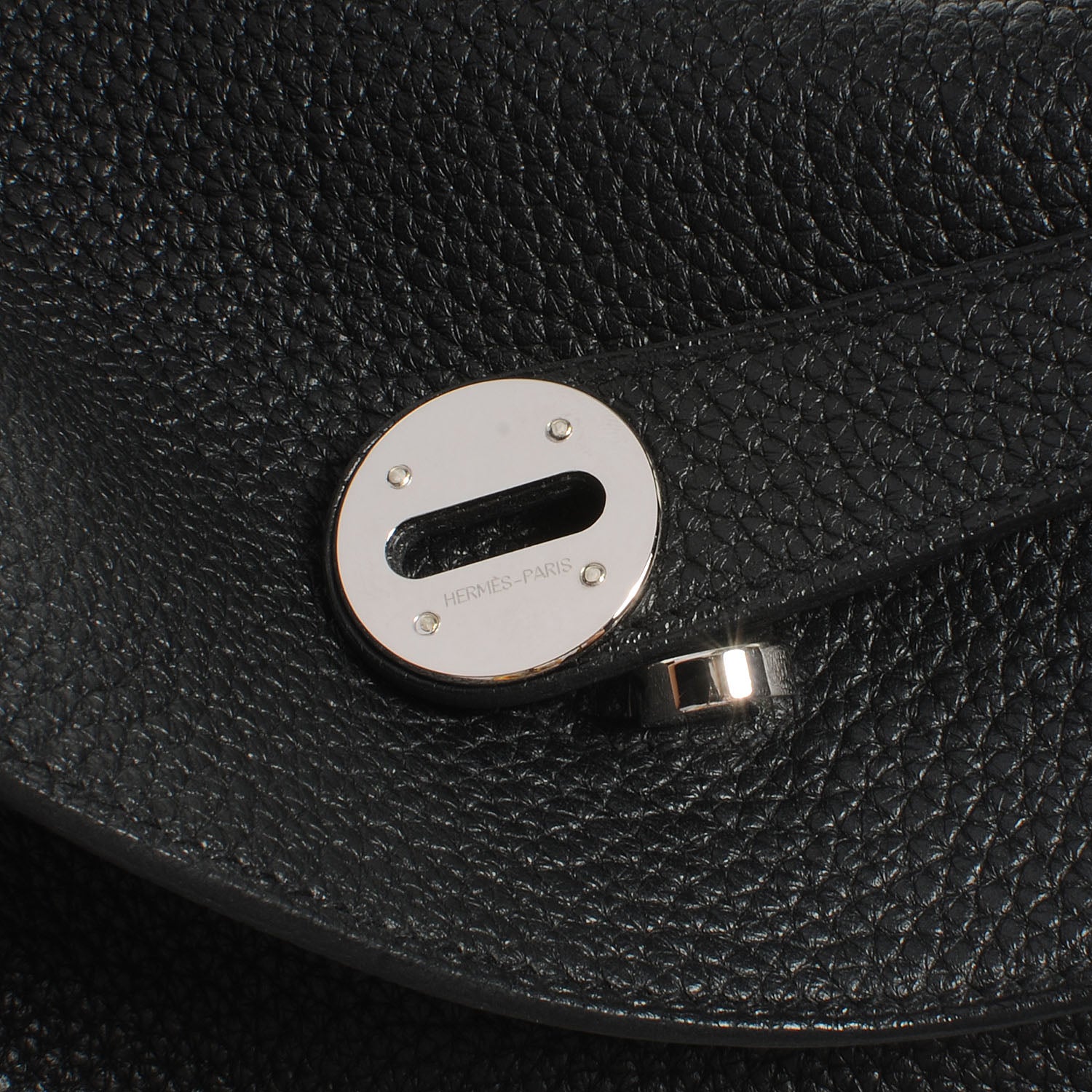 Hermes Taurillon Clemence Lindy 34 Black 7 of 8